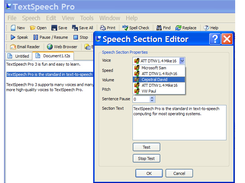 TextSpeech Pro Screenshot 1