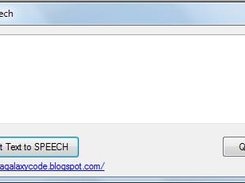 Text to speech for windows