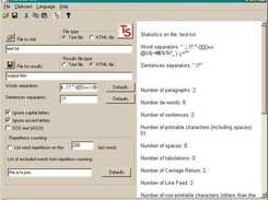 TextStat 3.0 in english