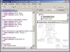 [moved] TextUML Toolkit Screenshot 1