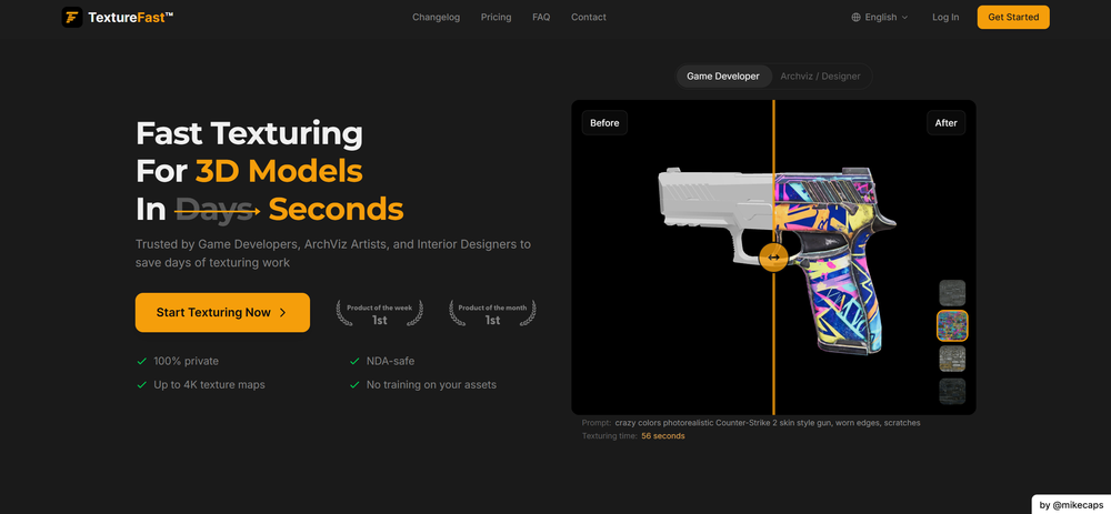 TextureFast.com Homepage