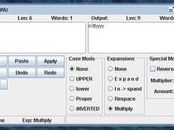 TextWiz Version 0.2.2 - watch that tail grow!