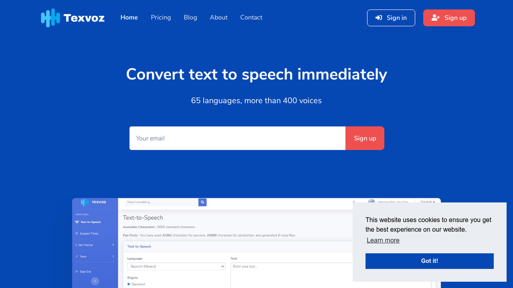 Online Text to Speech Converter