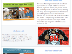 Tensorflow and deep learning Screenshot 1
