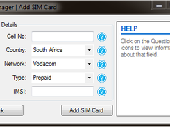 Add SIM Card