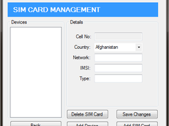 Manage SIM Cards