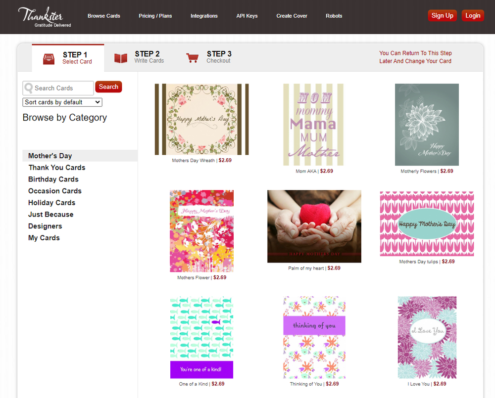 Thankster Screenshot 1