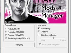 Configuración del THAW en polaco.
