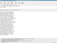 Screenshot of Grammar Checker at work
