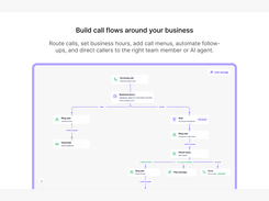 Build call flows around your business