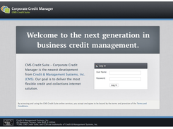 CMS Credit Suite Screenshot 1