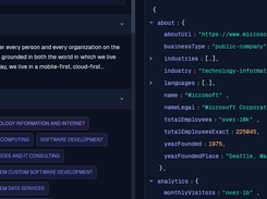 The Companies API Screenshot 1