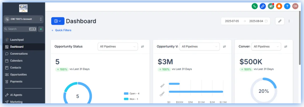 The CRE Launcher Screenshot 1