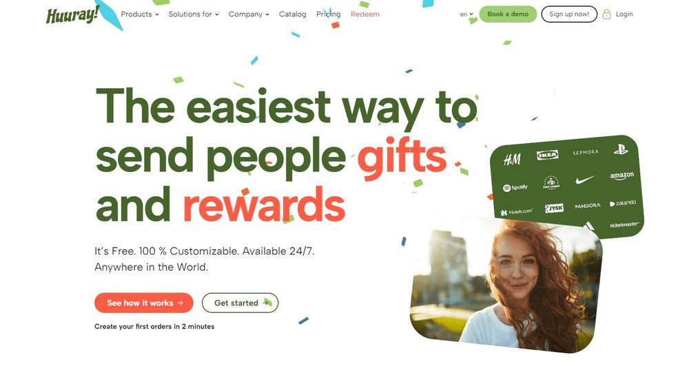 The easiest way to send people rewards and incentives