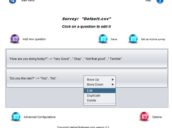 Create surveys within minutes