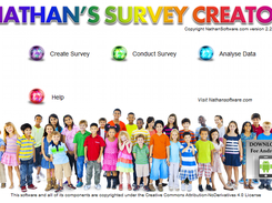 The Easy Survey Creator has a variety of easy and powerful tools