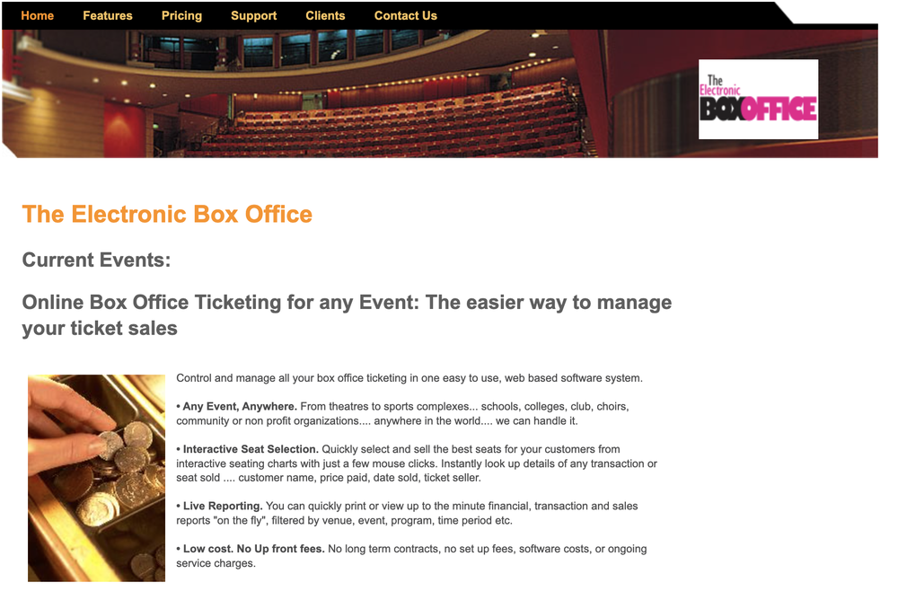 The Electronic Box Office Screenshot 1