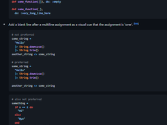 The Elixir Style Guide Screenshot 1
