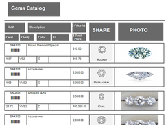 Gems Catalog