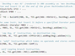 The LLVM Compiler Infrastructure Screenshot 1
