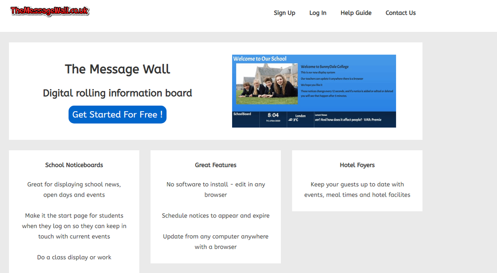The Message Wall Screenshot 1