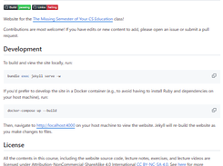 The Missing Semester Screenshot 1