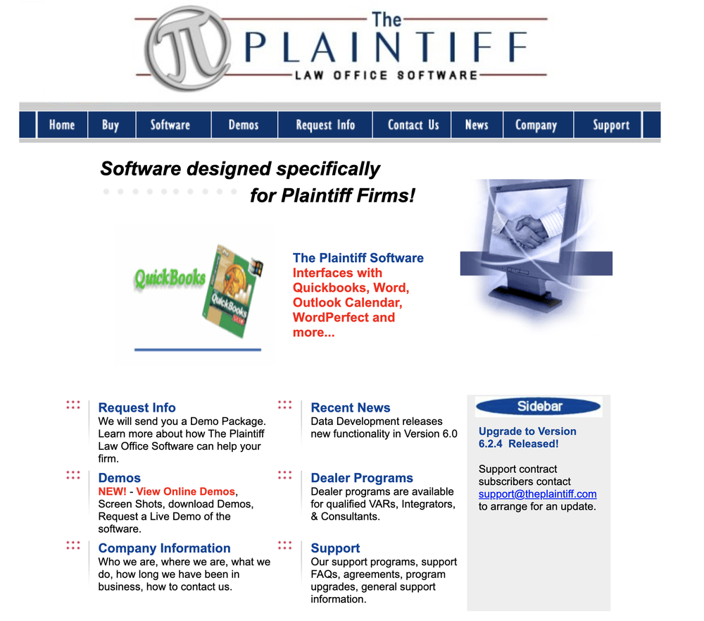 The Plaintiff Screenshot 1