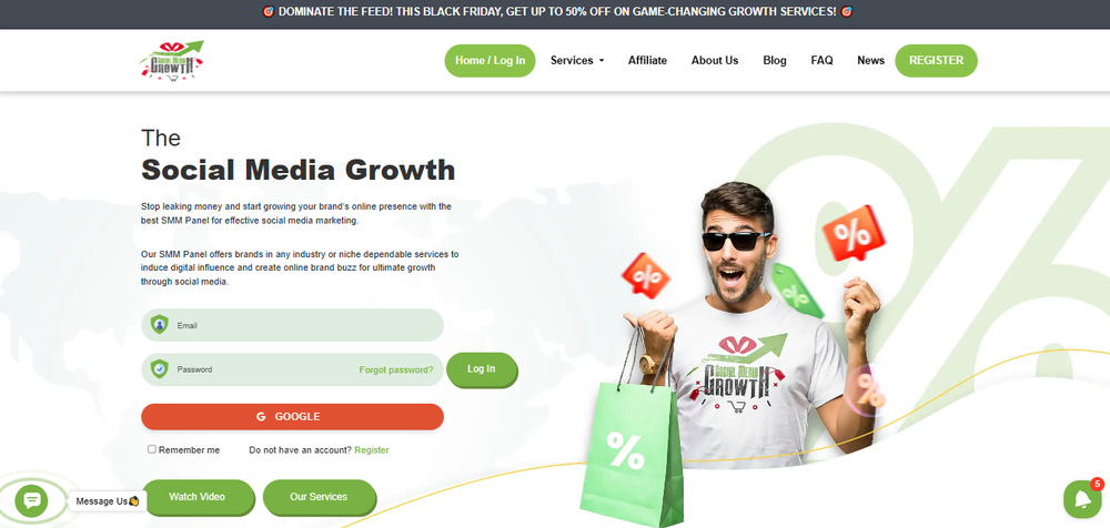 The Social Media Growth Screenshot 1