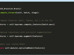 The SpeechBrain Toolkit Screenshot 1