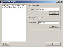 This is the user manager.