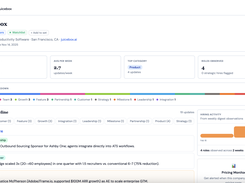 Months of competitive history stacked week by week — click any company for the full timeline