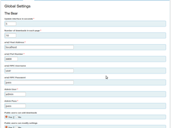 Application Settings