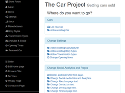 Admin Page