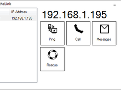 theLink Main Screen (Windows)