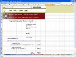 Checking Out and Generating an Invoice