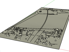 Chittagong Shah Amanat map (openstreetmap data)