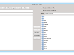 The Playlist Editor Screenshot 1