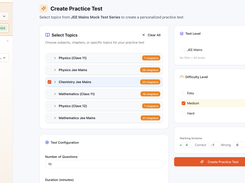 Student Custom Practise Module
