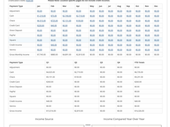 Income Tracking