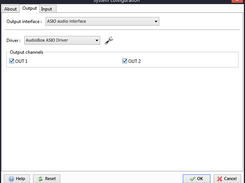 Audio output configuration