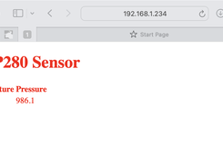 Screen Shot of ThermoWeb application