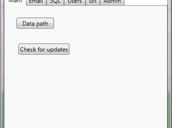 Settings Window