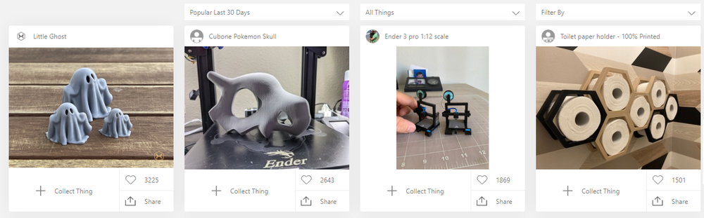 Thingiverse Screenshot 1