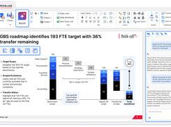 think-cell Assist is a set of AI tools that help you improve your best slides