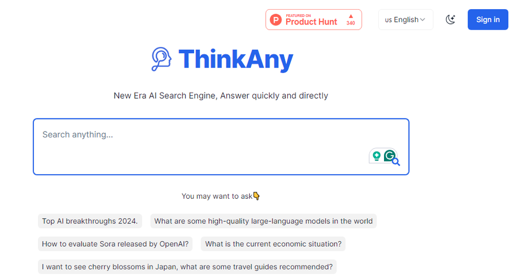 ThinkAny Screenshot 1