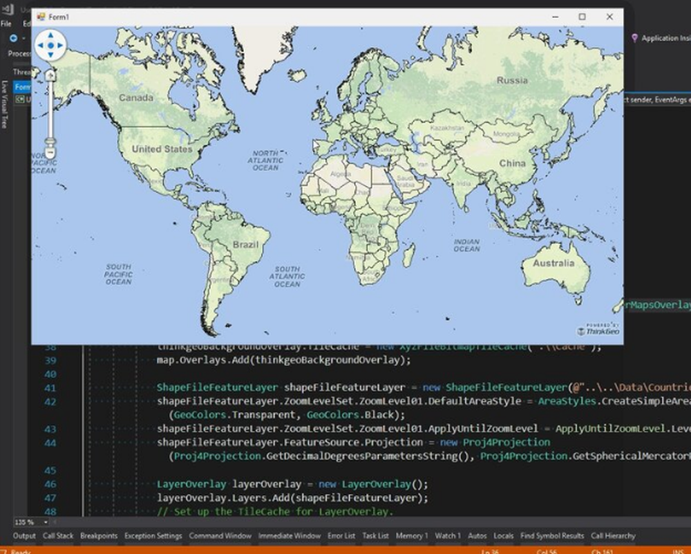 ThinkGeo Screenshot 1