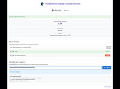 AI code review for Gitlab Self hosted CE and EE custom domain