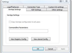 Settings: Manage XenApp Settings