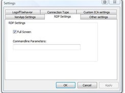 Settings: Manage RDP Settings