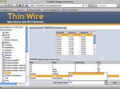 Playground - Interact with ThinWire Features